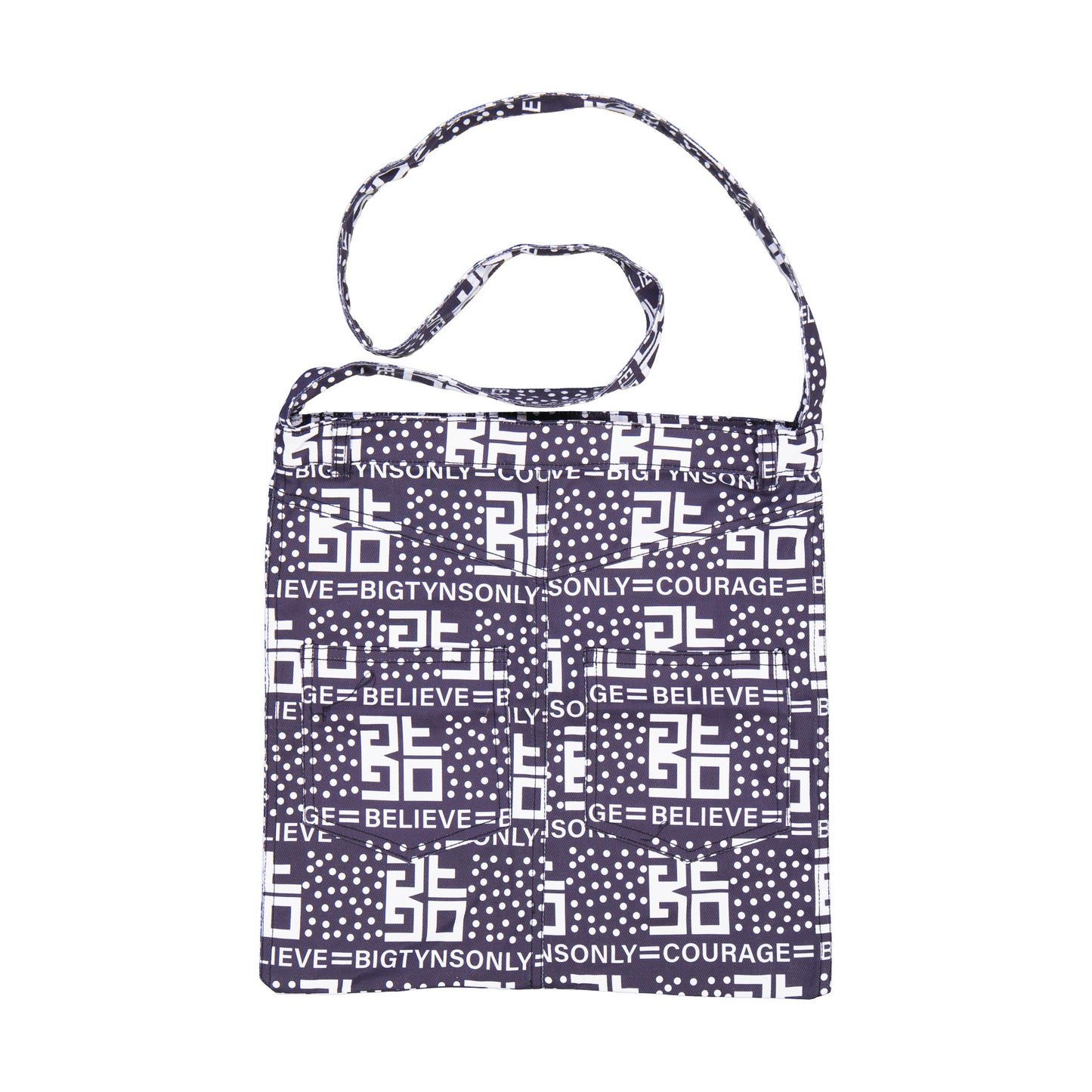 BLACK DOGMA DENIM TOTE BAG