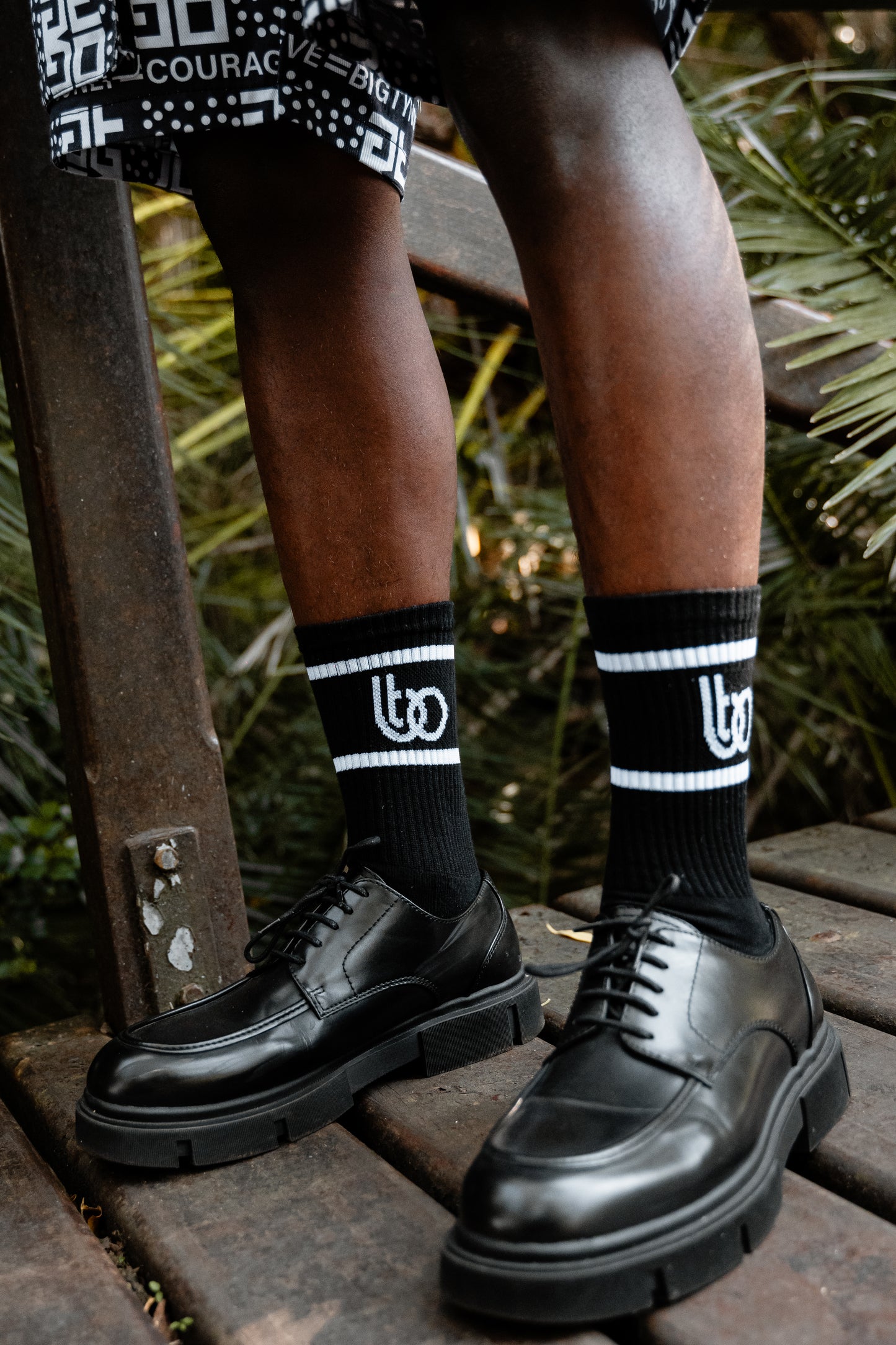 BTO BLACK LOGO SOCKS