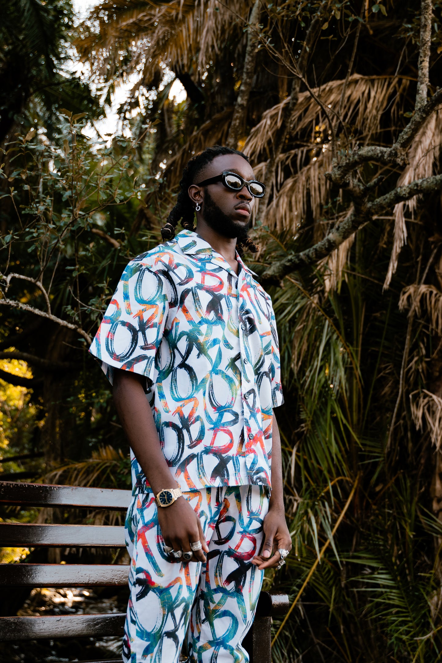 BTO BRUSH PRINT SHIRT