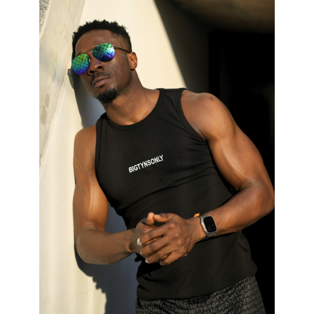 BIGTYNSONLY ACE BLACK VEST