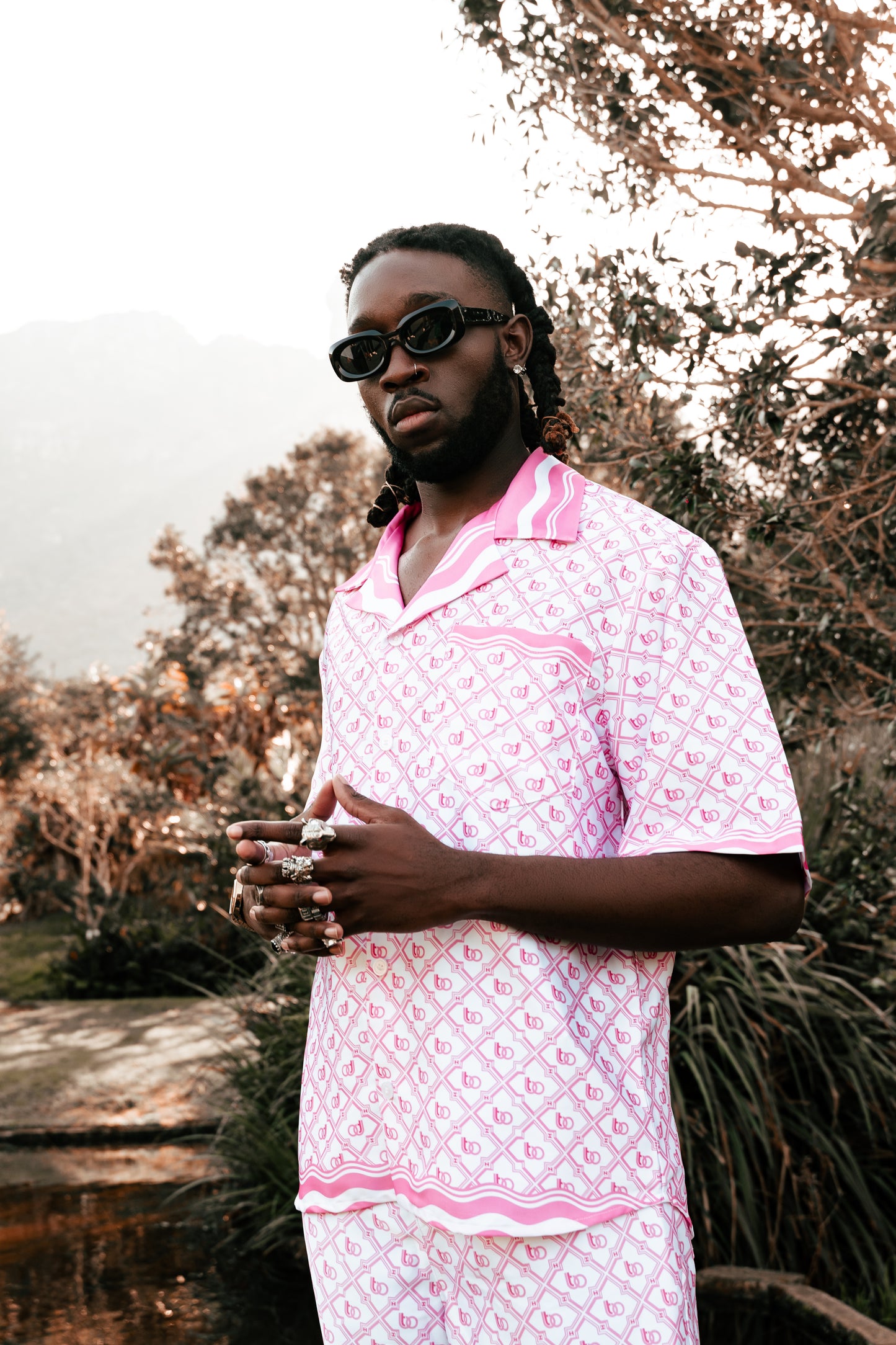 HARMONY SILK PINK SHIRT