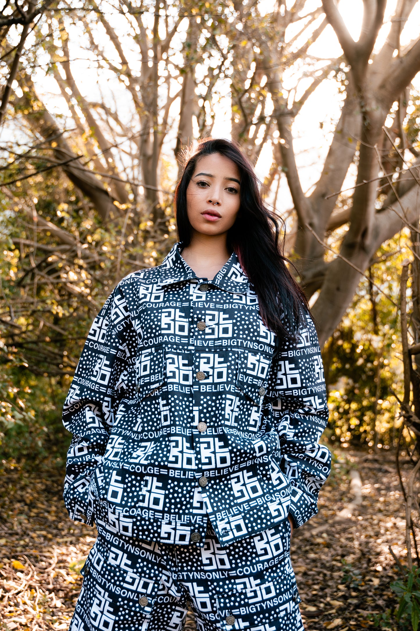 BLACK DOGMA DENIM JACKET