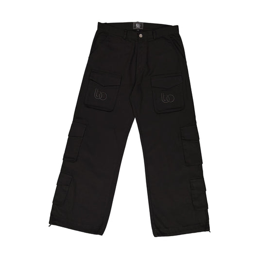 DESERT RAIDER CARGO PANTS BLACK