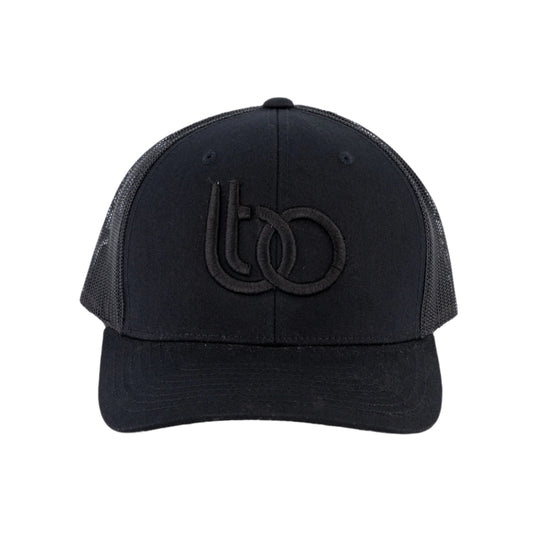 ESSENTIAL BLACK LOGO CAP