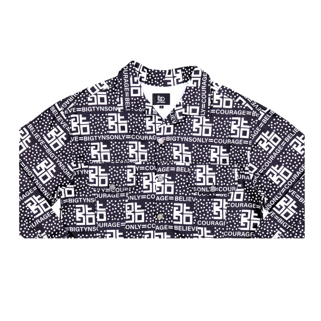 BLACK DOGMA DENIM JACKET