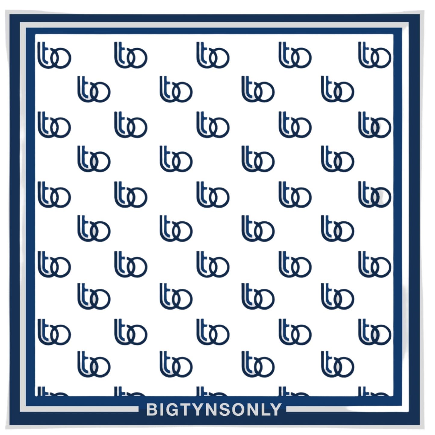 BIGTYNSONLY LOGO SCARF