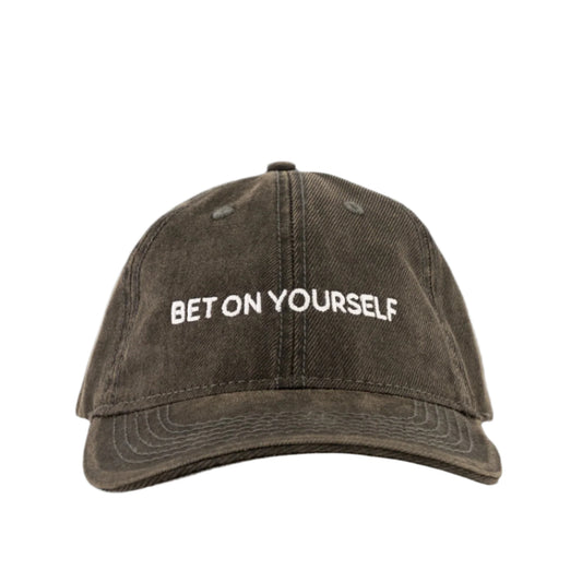 BET ON YOURSELF BROWN CAP