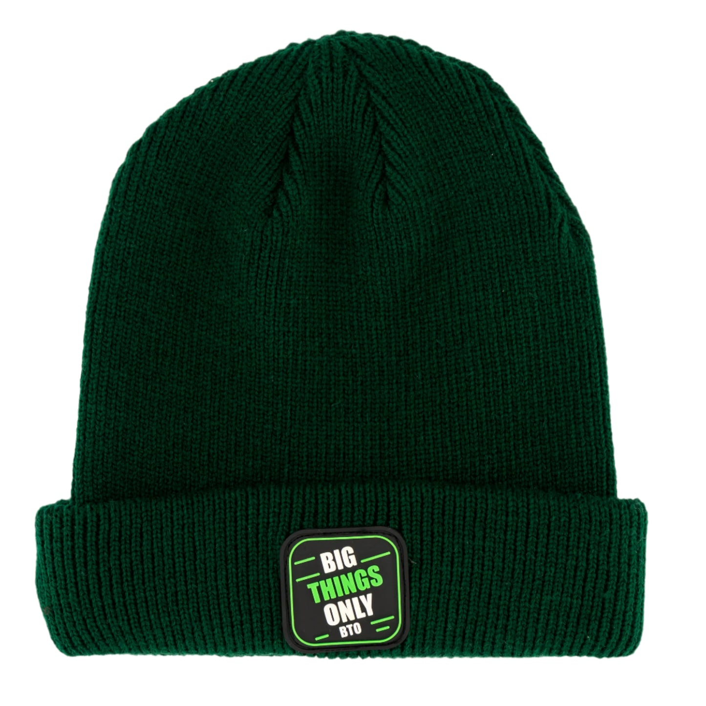 BIGTYNSONLY CLASSIC GREEN BEANIE