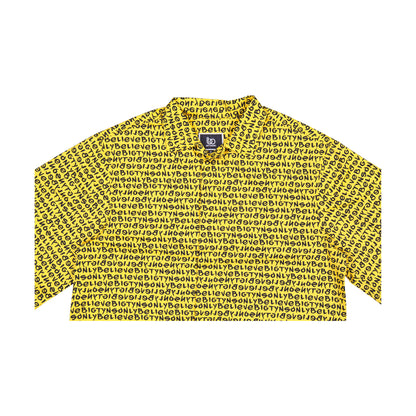 BELIEVE INFUSION YELLOW SHIRT