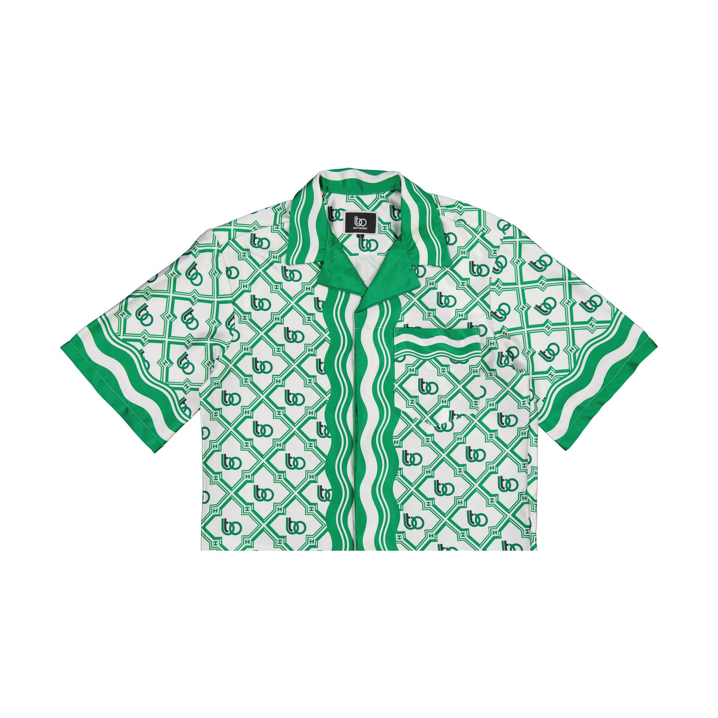 HARMONY SILK GREEN SHIRT