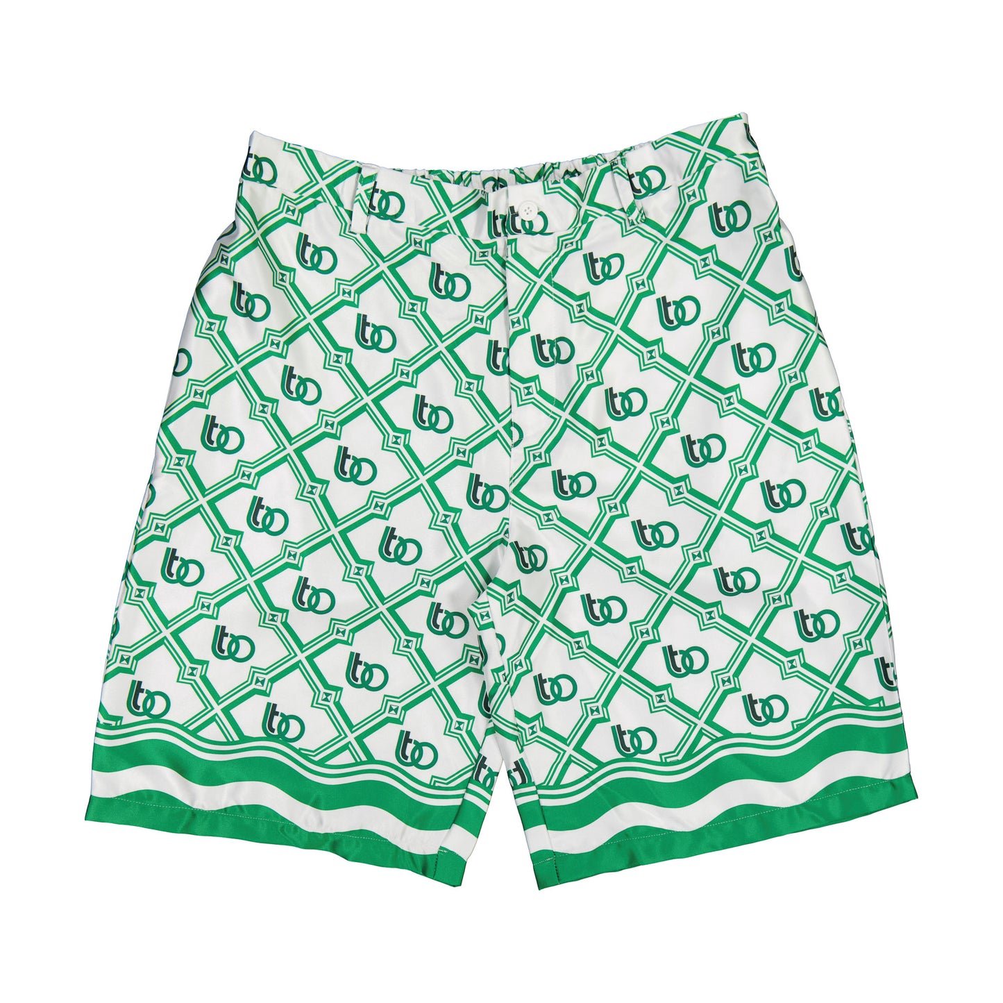 HARMONY SILK GREEN SHORT