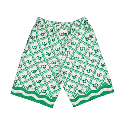 HARMONY SILK GREEN SHORT