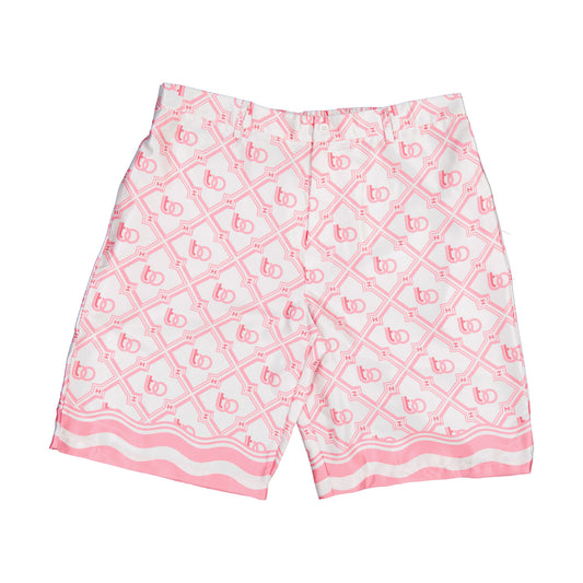 HARMONY SILK PINK SHORTS