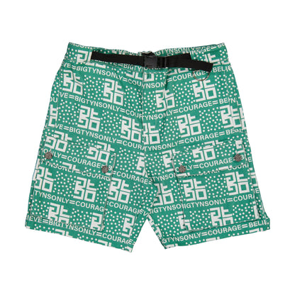 GREEN DOGMA DENIM SHORT