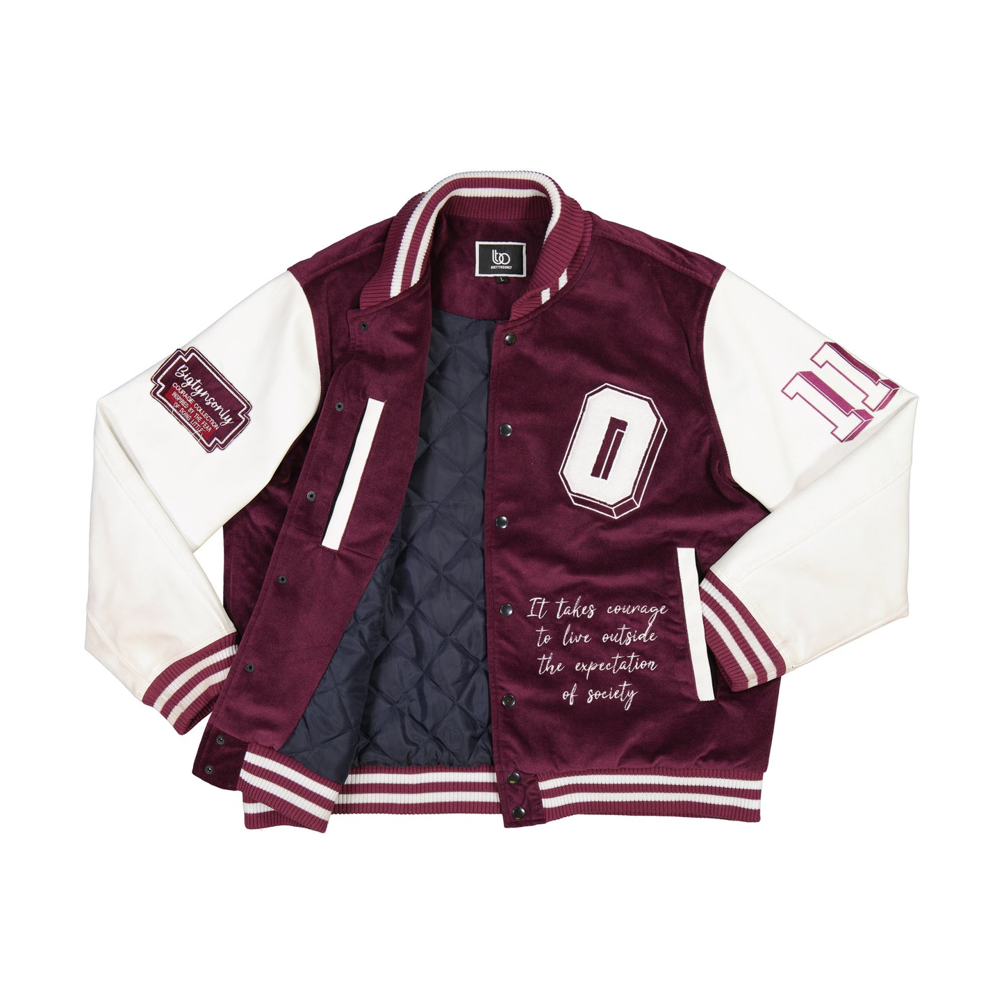 BELIEVE VARSITY JACKET