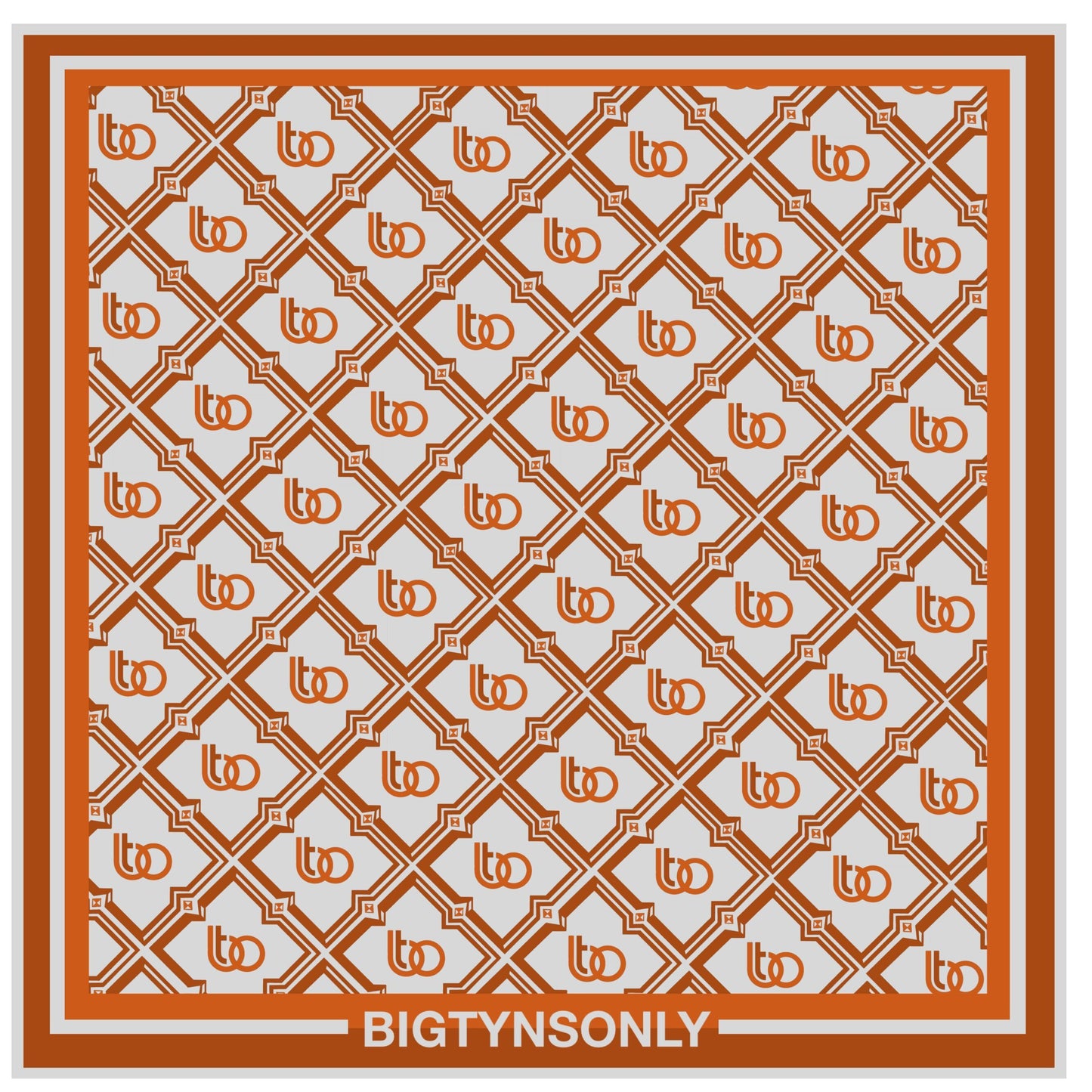 BIGTYNSONLY LOGO SCARF