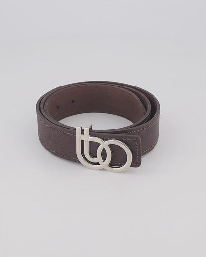 BTO LOGO LEATHER BELT