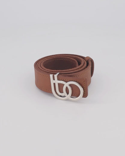 BTO LOGO LEATHER BELT